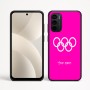כיסוי בעיצוב אישי עם השם שלך לדגם - Motorola Moto G35 5G בעיצוב אולימפי