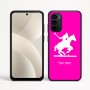 כיסוי בעיצוב אישי עם השם שלך לדגם - Motorola Moto G35 5G בעיצוב שחקן פולו - סוס