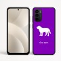 כיסוי בעיצוב אישי עם השם שלך לדגם - Motorola Moto G35 5G בעיצוב כלב