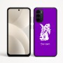כיסוי בעיצוב אישי עם השם שלך לדגם - Motorola Moto G35 5G בעיצוב ארנב מחזיק גזר