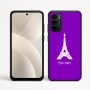 כיסוי בעיצוב אישי עם השם שלך לדגם - Motorola Moto G35 5G בעיצוב מגדל אייפל
