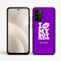כיסוי בעיצוב אישי עם השם שלך לדגם - Motorola Moto G35 5G בעיצוב נשקי את חבר שלי