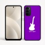 כיסוי בעיצוב אישי עם השם שלך לדגם - Motorola Moto G35 5G בעיצוב גיטרה