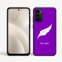 כיסוי בעיצוב אישי עם השם שלך לדגם - Motorola Moto G35 5G בעיצוב נוצת נוצה