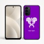 כיסוי בעיצוב אישי עם השם שלך לדגם - Motorola Moto G35 5G בעיצוב פרחי קרן