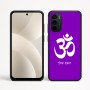כיסוי בעיצוב אישי עם השם שלך לדגם - Motorola Moto G35 5G בעיצוב סמל אום