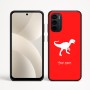 כיסוי בעיצוב אישי עם השם שלך לדגם - Motorola Moto G35 5G בעיצוב דינוזאור