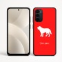 כיסוי בעיצוב אישי עם השם שלך לדגם - Motorola Moto G35 5G בעיצוב כלב