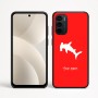 כיסוי בעיצוב אישי עם השם שלך לדגם - Motorola Moto G35 5G בעיצוב כריש ראש פטיש