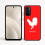 כיסוי בעיצוב אישי עם השם שלך לדגם - Motorola Moto G35 5G בעיצוב תרנגול