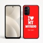 כיסוי בעיצוב אישי עם השם שלך לדגם - Motorola Moto G35 5G בעיצוב אוהבת את החבר שלי