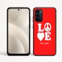 כיסוי בעיצוב אישי עם השם שלך לדגם - Motorola Moto G35 5G בעיצוב אהבה