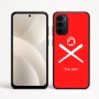 כיסוי בעיצוב אישי עם השם שלך לדגם - Motorola Moto G35 5G בעיצוב כדור בסיס