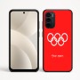 כיסוי בעיצוב אישי עם השם שלך לדגם - Motorola Moto G35 5G בעיצוב אולימפי