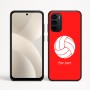כיסוי בעיצוב אישי עם השם שלך לדגם - Motorola Moto G35 5G בעיצוב כדור כדורעף