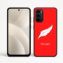 כיסוי בעיצוב אישי עם השם שלך לדגם - Motorola Moto G35 5G בעיצוב נוצת נוצה