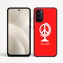 כיסוי בעיצוב אישי עם השם שלך לדגם - Motorola Moto G35 5G בעיצוב גלובוסי שלום