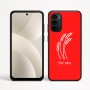 כיסוי בעיצוב אישי עם השם שלך לדגם - Motorola Moto G35 5G בעיצוב חיטה גלית זהב