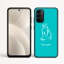 כיסוי בעיצוב אישי עם השם שלך לדגם - Motorola Moto G35 5G בעיצוב חתול