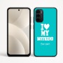 כיסוי בעיצוב אישי עם השם שלך לדגם - Motorola Moto G35 5G בעיצוב אוהבת את החבר שלי