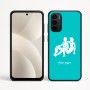 כיסוי בעיצוב אישי עם השם שלך לדגם - Motorola Moto G35 5G בעיצוב מזלות - תאומים