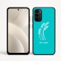כיסוי בעיצוב אישי עם השם שלך לדגם - Motorola Moto G35 5G בעיצוב חיטה גלית זהב