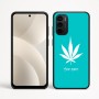 כיסוי בעיצוב אישי עם השם שלך לדגם - Motorola Moto G35 5G בעיצוב עלה מריחואנה - גראס