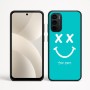 כיסוי בעיצוב אישי עם השם שלך לדגם - Motorola Moto G35 5G בעיצוב סמיילי