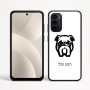 כיסוי בעיצוב אישי עם השם שלך לדגם - Motorola Moto G35 5G בעיצוב פרצוף בולדוג