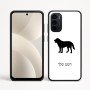 כיסוי בעיצוב אישי עם השם שלך לדגם - Motorola Moto G35 5G בעיצוב כלב