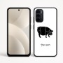 כיסוי בעיצוב אישי עם השם שלך לדגם - Motorola Moto G35 5G בעיצוב חזיר