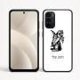כיסוי בעיצוב אישי עם השם שלך לדגם - Motorola Moto G35 5G בעיצוב ארנב מחזיק גזר