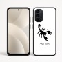 כיסוי בעיצוב אישי עם השם שלך לדגם - Motorola Moto G35 5G בעיצוב עקרב