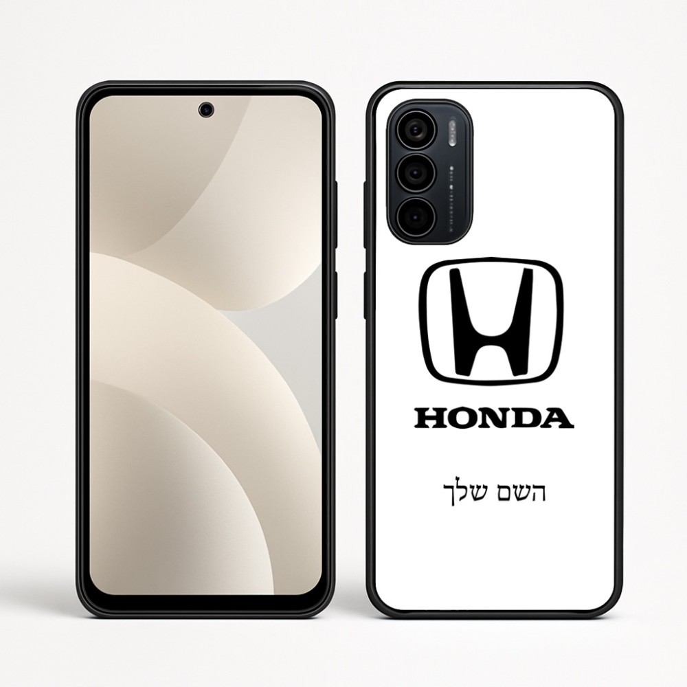 כיסוי בעיצוב אישי עם השם שלך לדגם - Motorola Moto G35 5G בעיצוב הונדה 2