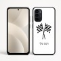 כיסוי בעיצוב אישי עם השם שלך לדגם - Motorola Moto G35 5G בעיצוב דגל המירוץ