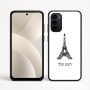 כיסוי בעיצוב אישי עם השם שלך לדגם - Motorola Moto G35 5G בעיצוב מגדל אייפל