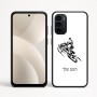 כיסוי בעיצוב אישי עם השם שלך לדגם - Motorola Moto G35 5G בעיצוב אופנוע שלג