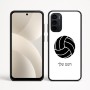 כיסוי בעיצוב אישי עם השם שלך לדגם - Motorola Moto G35 5G בעיצוב כדור כדורעף
