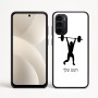 כיסוי בעיצוב אישי עם השם שלך לדגם - Motorola Moto G35 5G בעיצוב הרמת משקולות