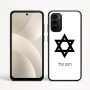 כיסוי בעיצוב אישי עם השם שלך לדגם - Motorola Moto G35 5G בעיצוב מגן דוד - מגן דוד - ישראל
