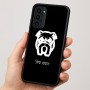 כיסוי בעיצוב אישי עם השם שלך לדגם - Motorola Moto G35 5G בעיצוב פרצוף בולדוג
