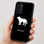 כיסוי בעיצוב אישי עם השם שלך לדגם - Motorola Moto G35 5G בעיצוב כלב