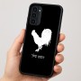 כיסוי בעיצוב אישי עם השם שלך לדגם - Motorola Moto G35 5G בעיצוב תרנגול