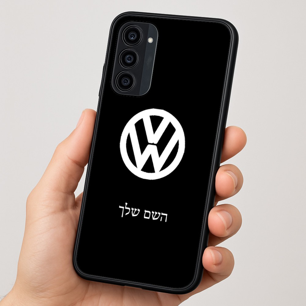 כיסוי בעיצוב אישי עם השם שלך לדגם - Motorola Moto G35 5G בעיצוב פולקסווגן