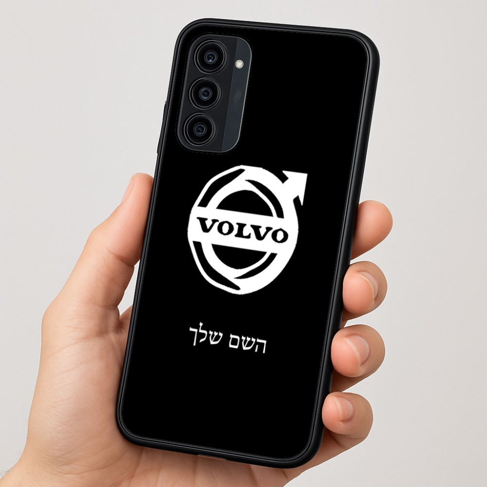כיסוי בעיצוב אישי עם השם שלך לדגם - Motorola Moto G35 5G בעיצוב וולוו