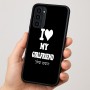 כיסוי בעיצוב אישי עם השם שלך לדגם - Motorola Moto G35 5G בעיצוב אוהב את החברה שלי