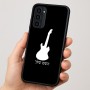 כיסוי בעיצוב אישי עם השם שלך לדגם - Motorola Moto G35 5G בעיצוב גיטרה