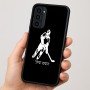 כיסוי בעיצוב אישי עם השם שלך לדגם - Motorola Moto G35 5G בעיצוב שחקן הוקי