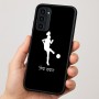 כיסוי בעיצוב אישי עם השם שלך לדגם - Motorola Moto G35 5G בעיצוב שחקנית כדורגל - אישה