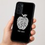 כיסוי בעיצוב אישי עם השם שלך לדגם - Motorola Moto G35 5G בעיצוב הדפס תפוח